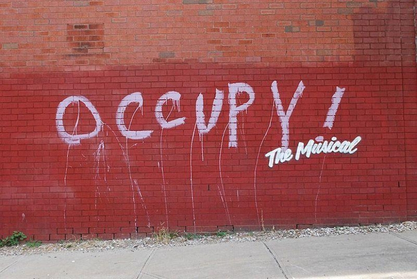 Occupy street art