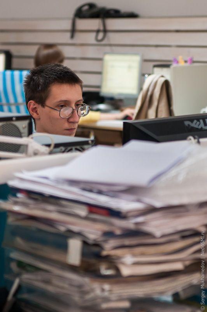 Oficina de Lenta.ru. Así será recordado...