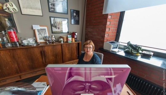 Oficina de Lenta.ru. Así será recordado...