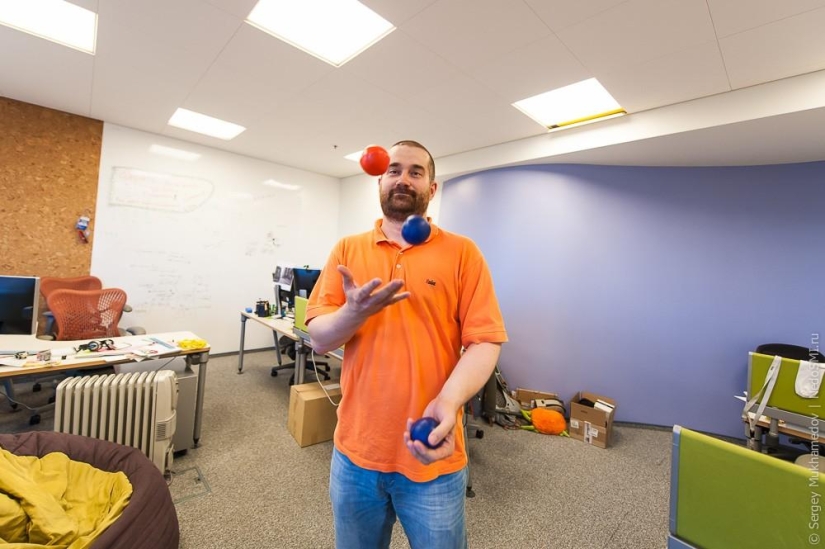 Oficina inusual: ¡Quiero trabajar así!