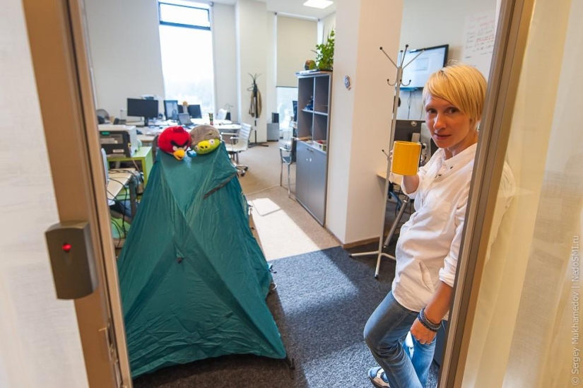 Oficina inusual: ¡Quiero trabajar así!