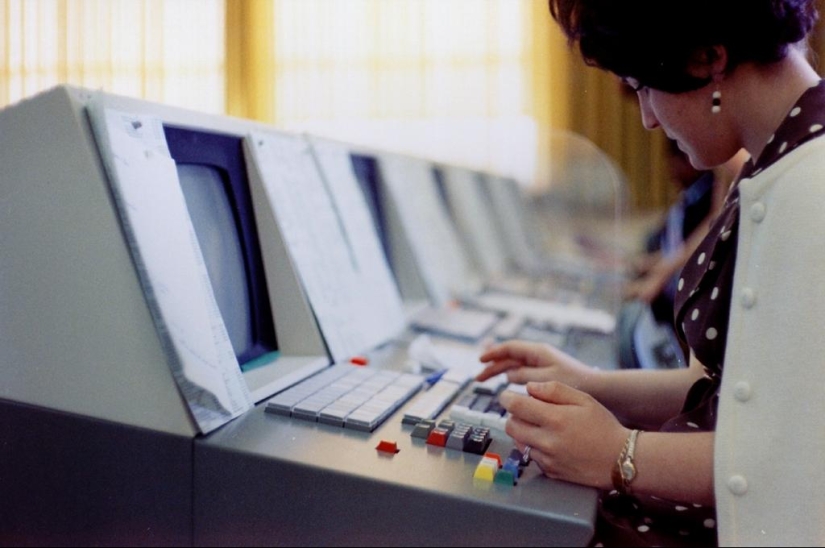 Oficinistas hace 50 años