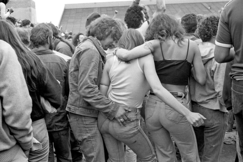 Old school: how Stones fans rocked out in the 70s