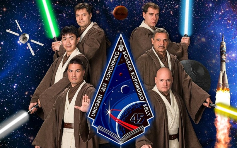 Olvídate de Star Wars... ¡Estos son carteles de la misión ISS!