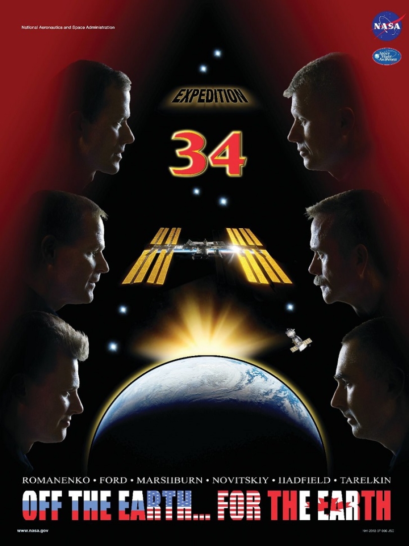 Olvídate de Star Wars... ¡Estos son carteles de la misión ISS! Olvídate de Star Wars... ¡Estos son carteles de la misión ISS!