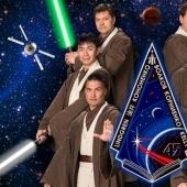 Olvídate de Star Wars... ¡Estos son carteles de la misión ISS!