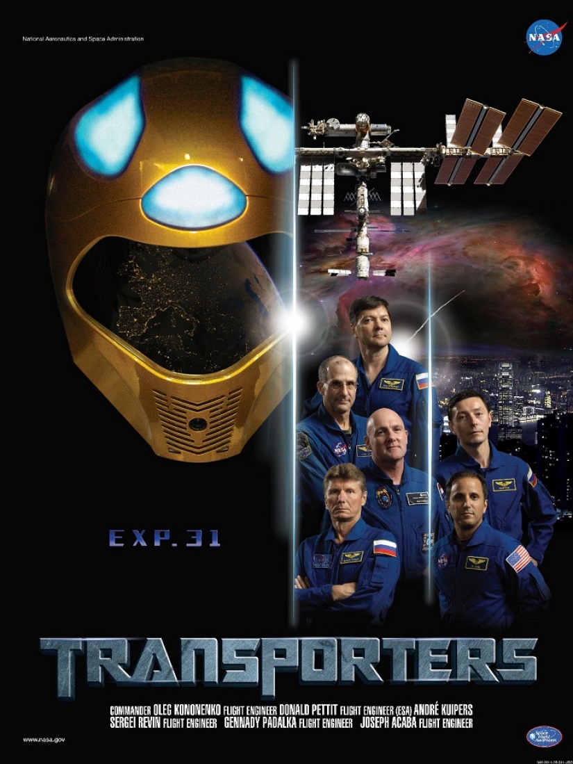 Olvídate de Star Wars... ¡Estos son carteles de la misión ISS! Olvídate de Star Wars... ¡Estos son carteles de la misión ISS!