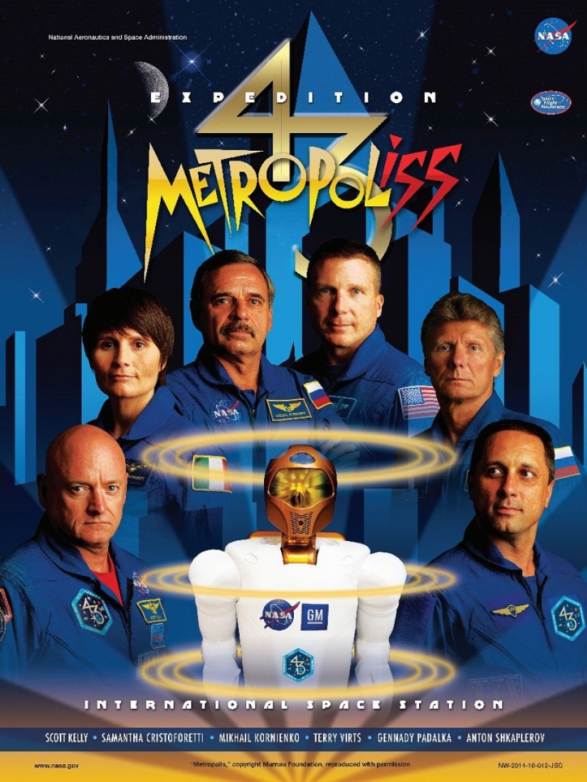 Olvídate de Star Wars... ¡Estos son carteles de la misión ISS! Olvídate de Star Wars... ¡Estos son carteles de la misión ISS!