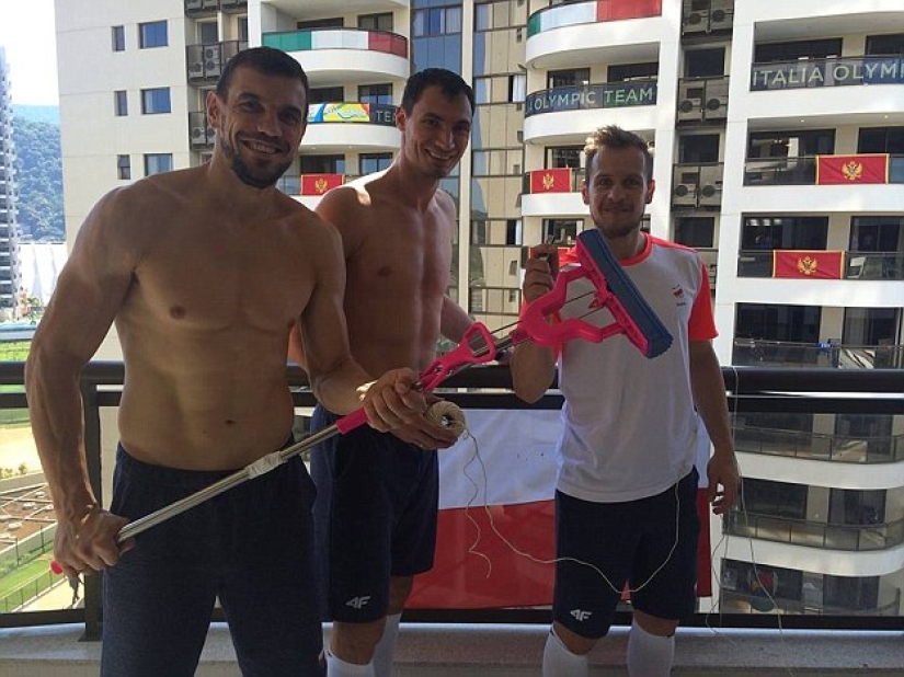 Olympic teams from different countries compete for the funniest post from Rio on social networks