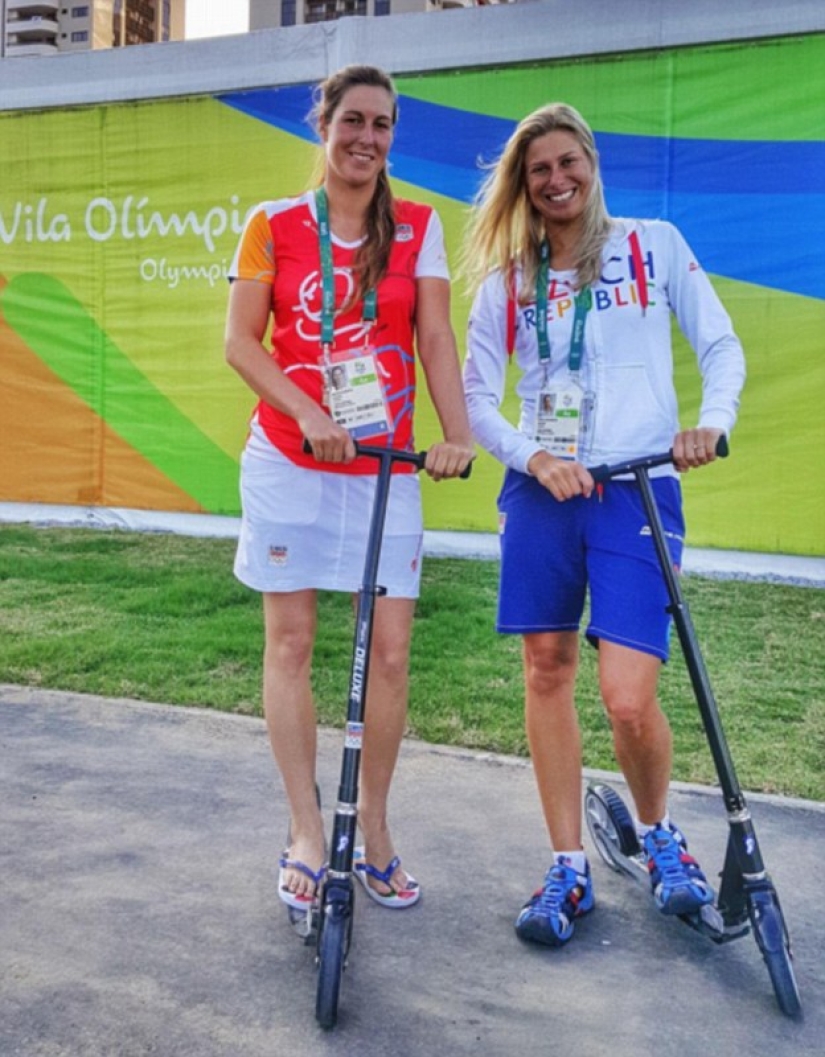 Olympic teams from different countries compete for the funniest post from Rio on social networks