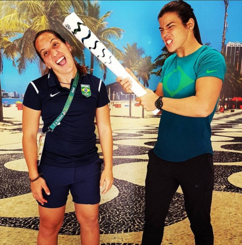Olympic teams from different countries compete for the funniest post from Rio on social networks