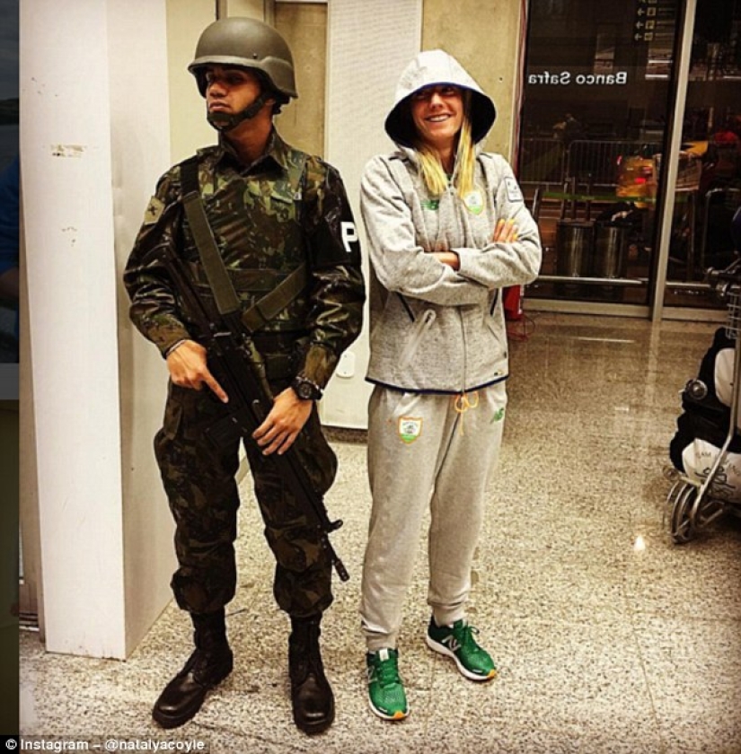 Olympic teams from different countries compete for the funniest post from Rio on social networks