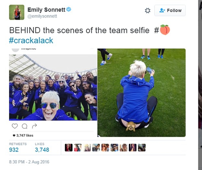 Olympic teams from different countries compete for the funniest post from Rio on social networks