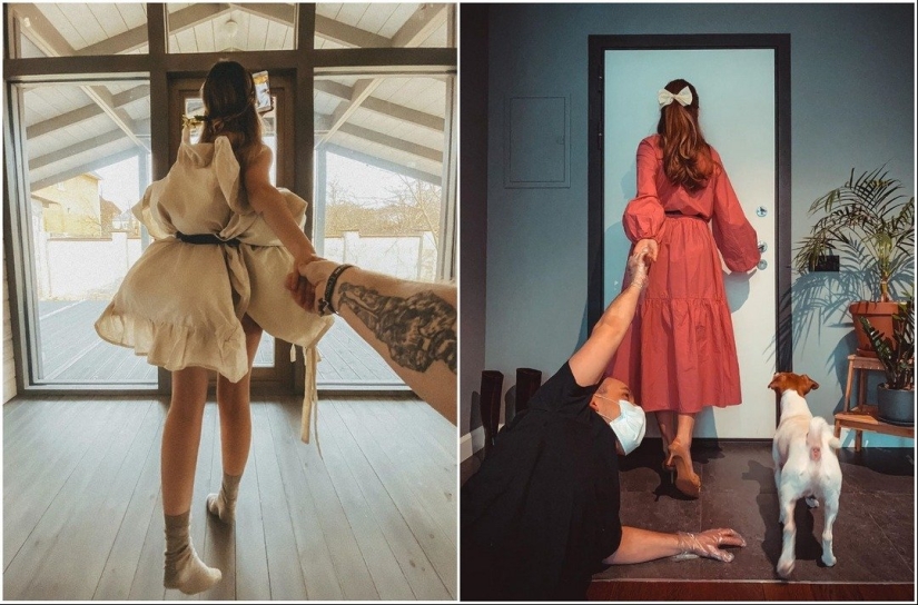 On the way to the kitchen: 30 cool photos of the flash mob "Follow me home"