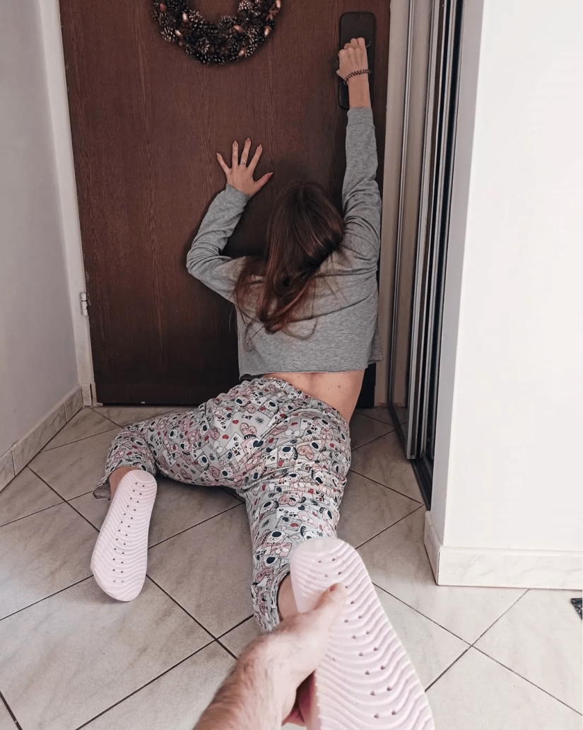 On the way to the kitchen: 30 cool photos of the flash mob "Follow me home"