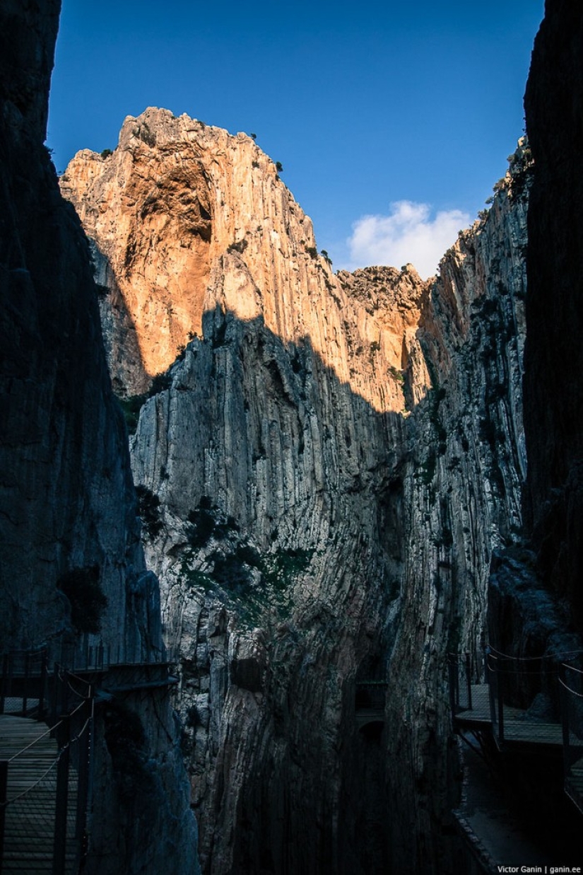 One of the most dangerous trails in the world - Caminito del Rey One of the most dangerous trails in the world - Caminito del Rey