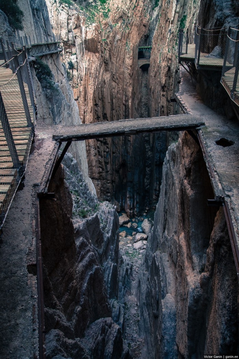 One of the most dangerous trails in the world - Caminito del Rey One of the most dangerous trails in the world - Caminito del Rey