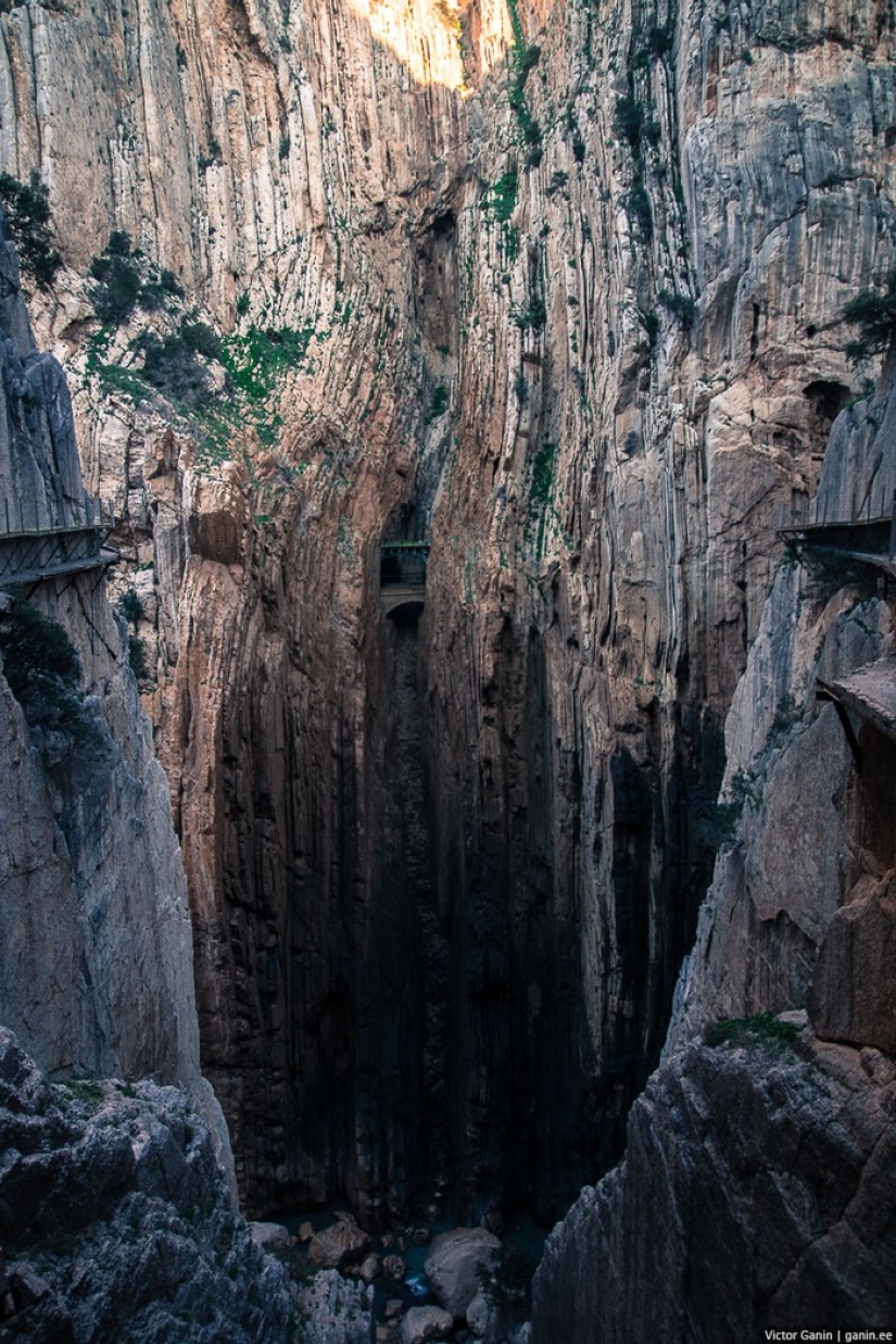 One of the most dangerous trails in the world - Caminito del Rey One of the most dangerous trails in the world - Caminito del Rey