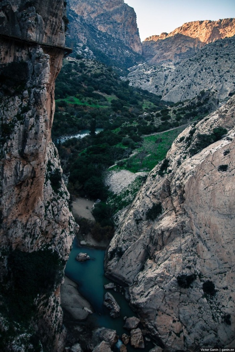 One of the most dangerous trails in the world - Caminito del Rey One of the most dangerous trails in the world - Caminito del Rey