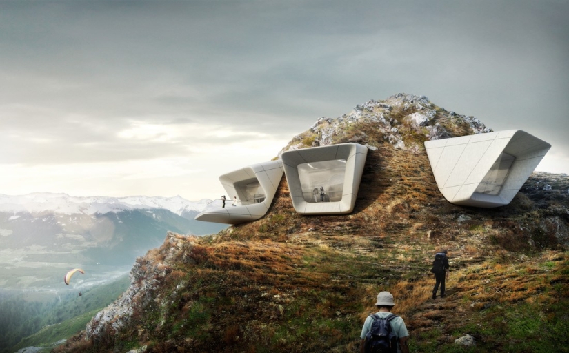 Only mountains can be better than mountains: a museum overlooking the famous Alpine peaks Only mountains can be better than mountains: a museum overlooking the famous Alpine peaks