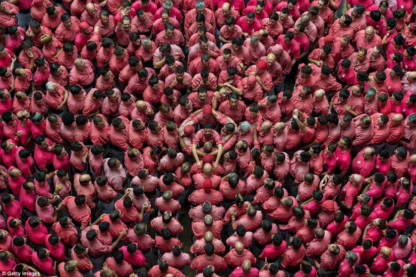 Only the sky is higher: how the Spaniards build giant towers of people