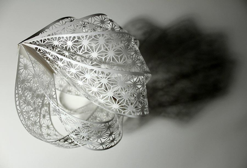 Openwork paper sculptures by Christina Kim Openwork paper sculptures by Christina Kim