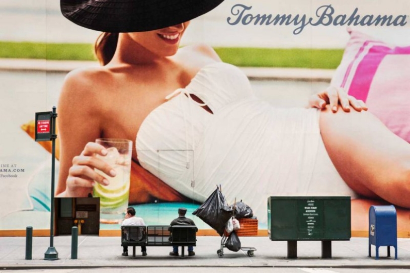 Ordinary people in the world of advertising luxury