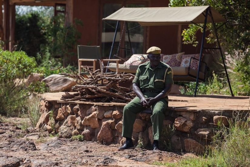 Orfanato de elefantes en Kenia