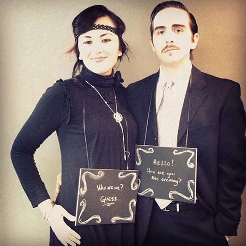 Original couples Halloween costumes that will make you the star of the party