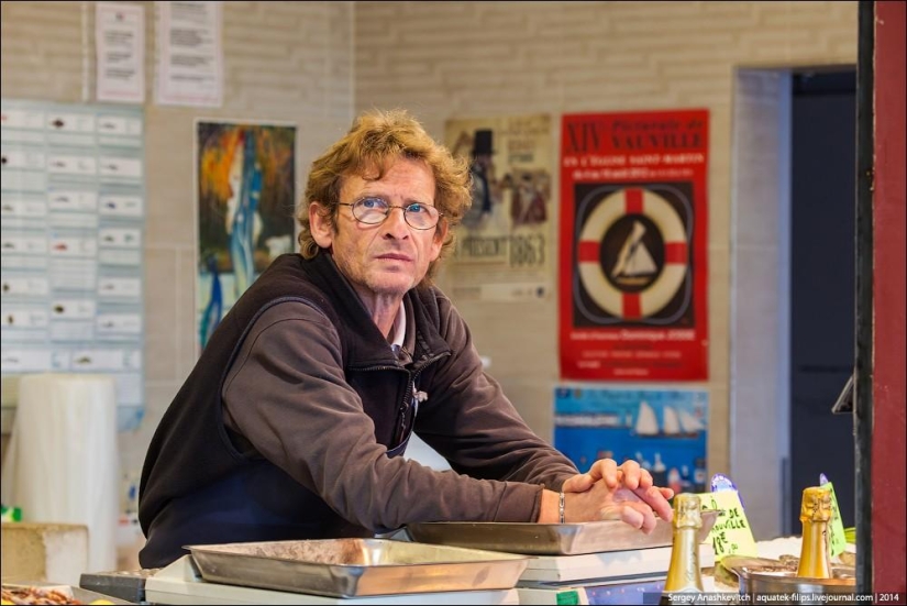 Ostras por tres kopeks o un mercado de pescado a orillas del Canal de la Mancha