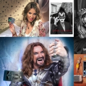 Outrageous faces in advertising