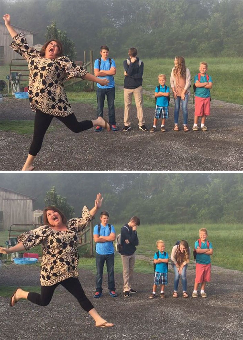 Padres jubilosos que esperaron y esperaron el 1 de septiembre Padres jubilosos que esperaron y esperaron el 1 de septiembre