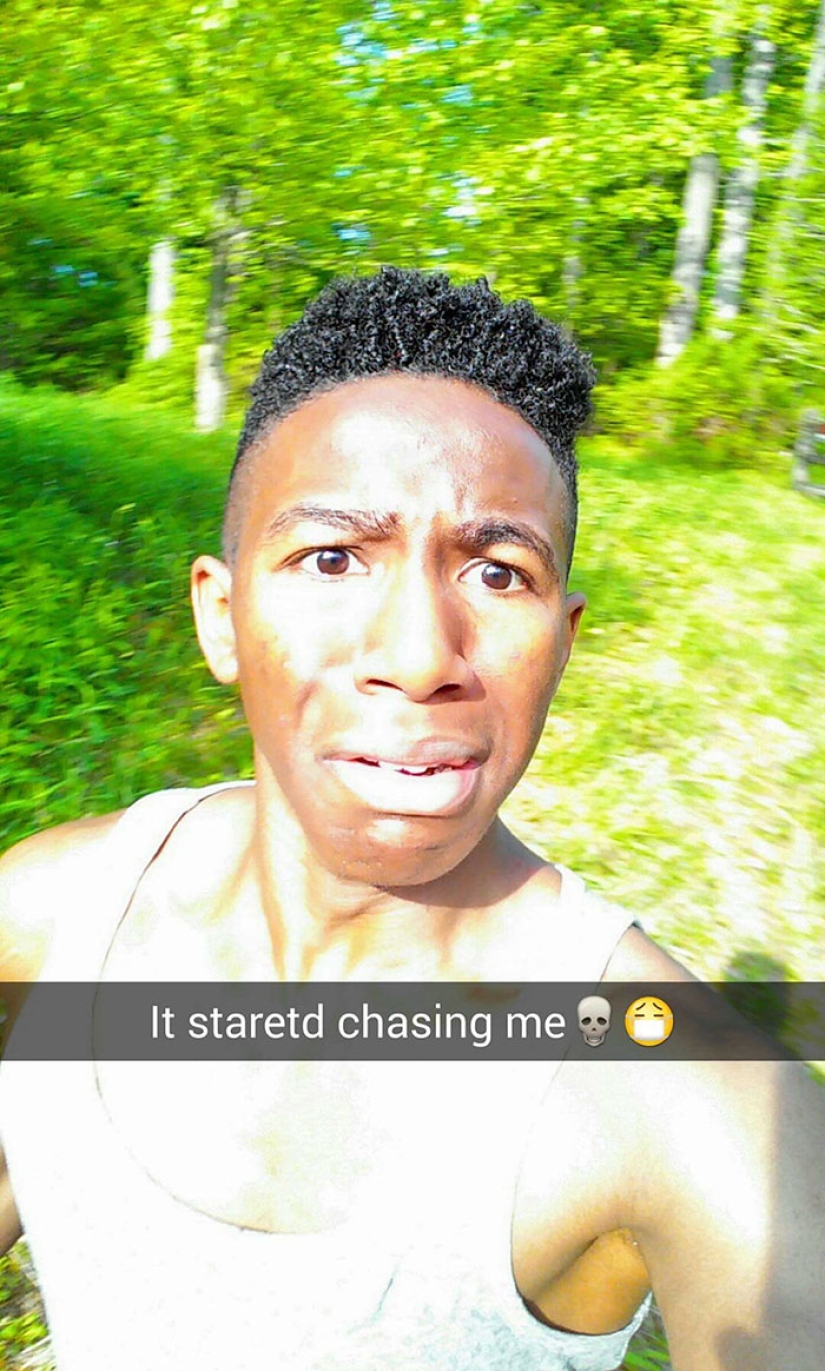 Para este tipo, el viernes 13 fue un día realmente malo Para este tipo, el viernes 13 fue un día realmente malo