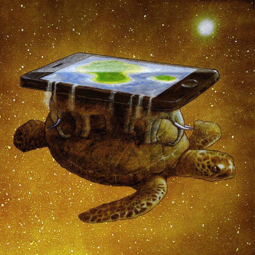 Parece que nuestro mundo se ha vuelto loco: 22 caricaturas cáusticas de Pavel Kuchinsky