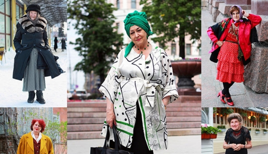 Pase lo que pase: jubilados rusos con estilo