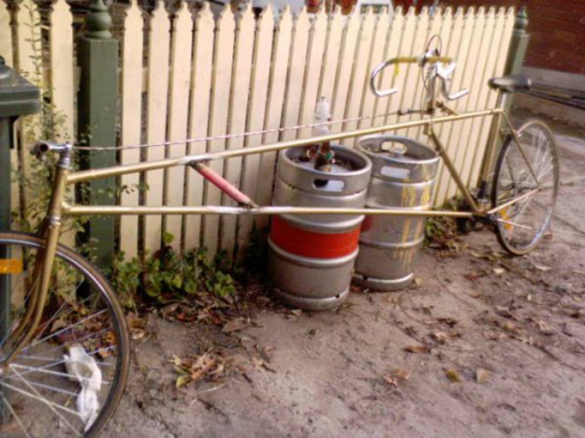 Paseo en bicicleta sobre prejuicios: el ajuste de bicicleta más inusual