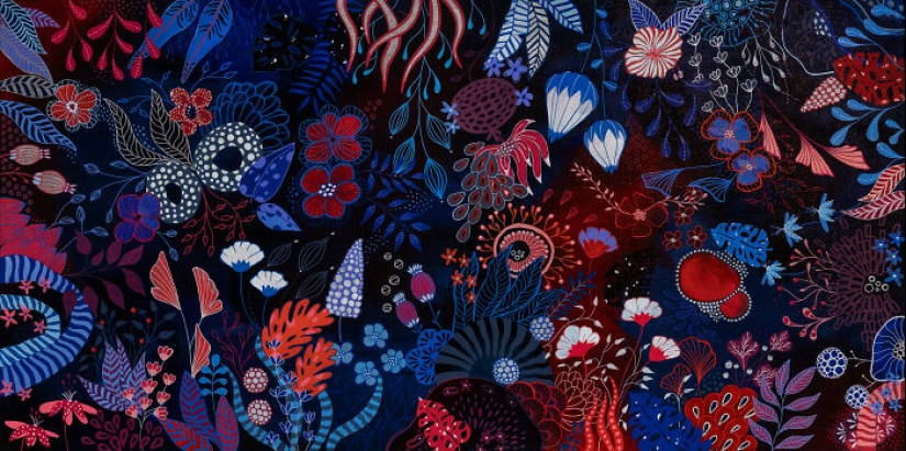 Paso cientos de horas pintando flores, y aquí están 6 de mis pinturas