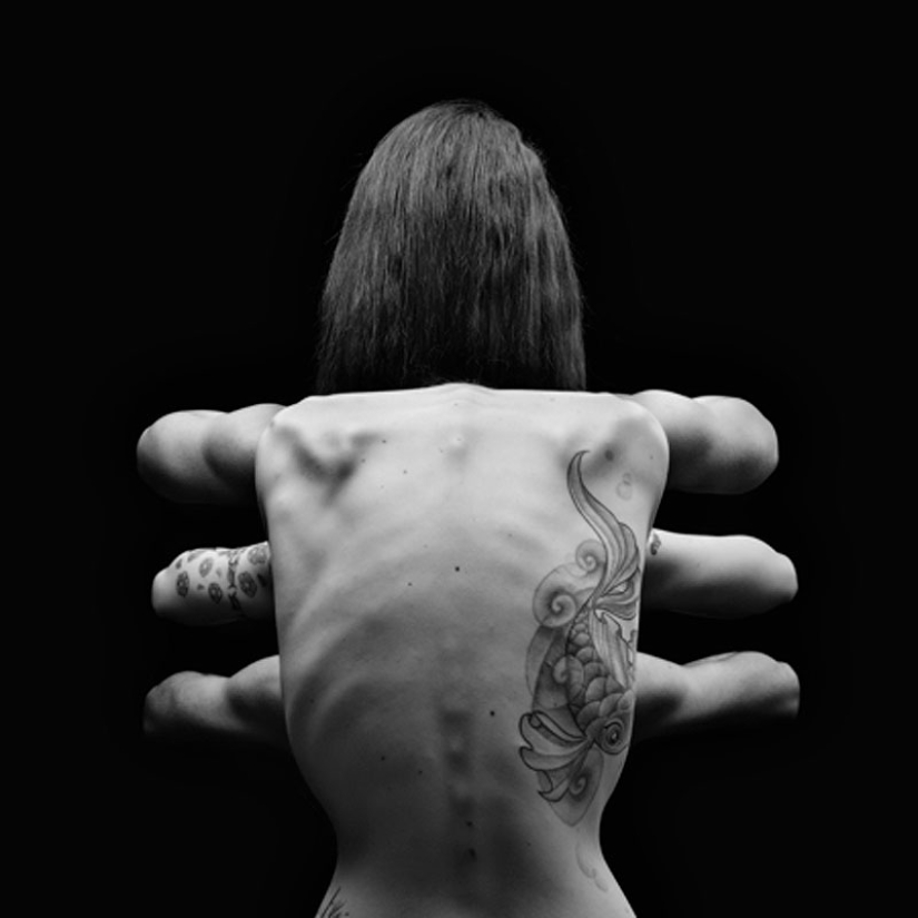 Patrones de borrado de personas desnudas por Olivier Valsecchi Patrones de borrado de personas desnudas por Olivier Valsecchi