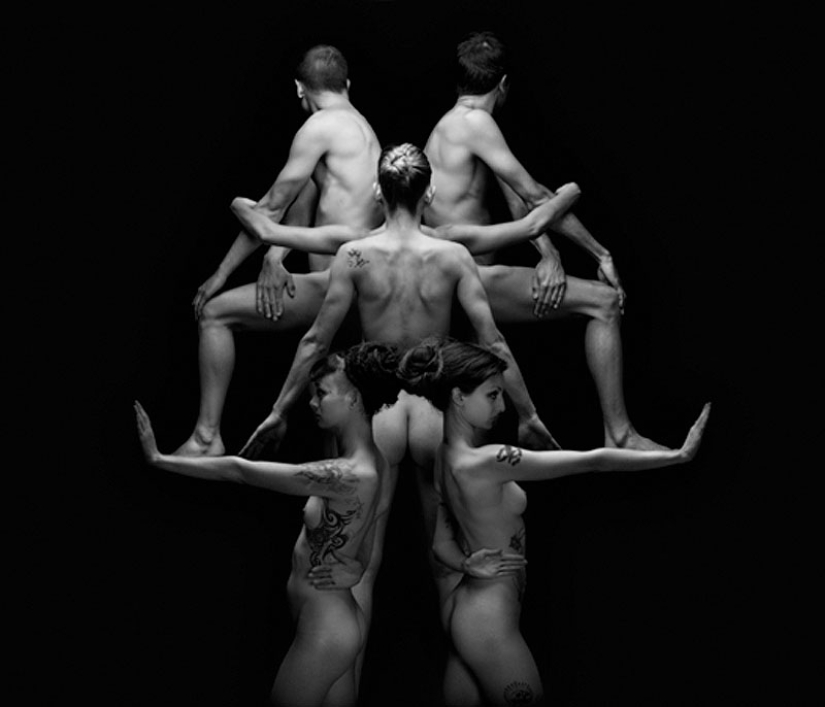 Patrones de borrado de personas desnudas por Olivier Valsecchi Patrones de borrado de personas desnudas por Olivier Valsecchi