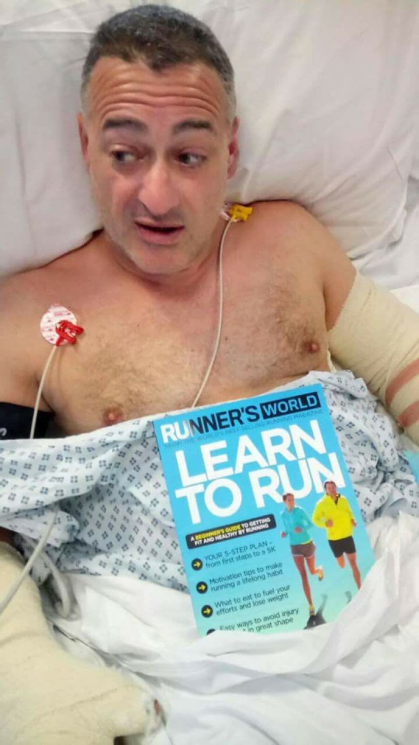 "Pensé que tenía que darles una paliza": un inglés detuvo a tres terroristas con sus propias manos