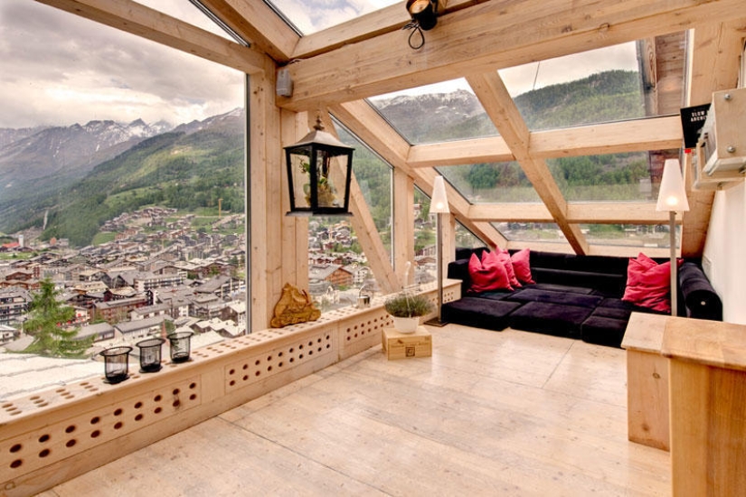 Penthouse Chalet in the Swiss Alps Penthouse Chalet in the Swiss Alps