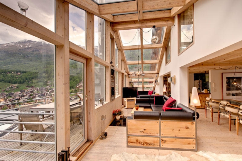 Penthouse Chalet in the Swiss Alps Penthouse Chalet in the Swiss Alps