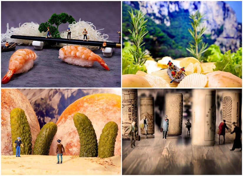 People in the edible universe