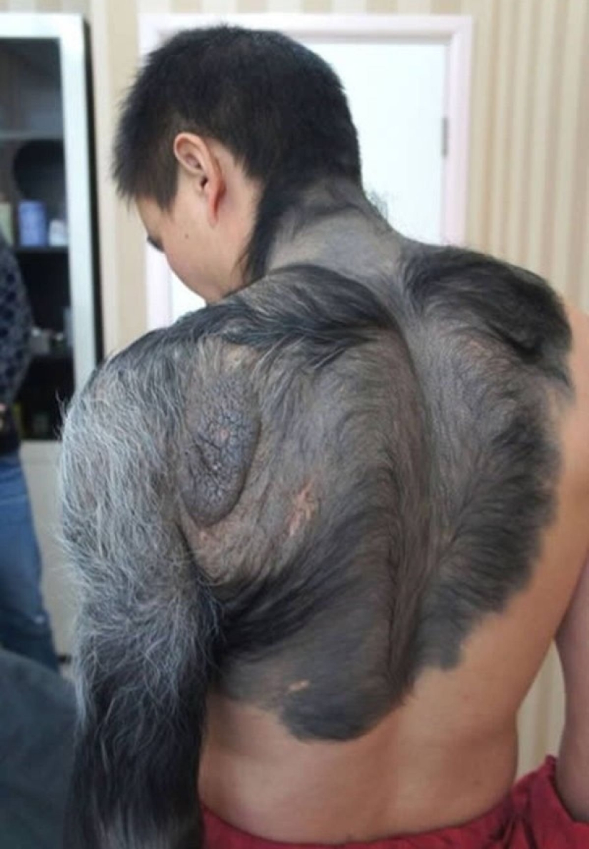 People with an unusual appearance. 8 photos