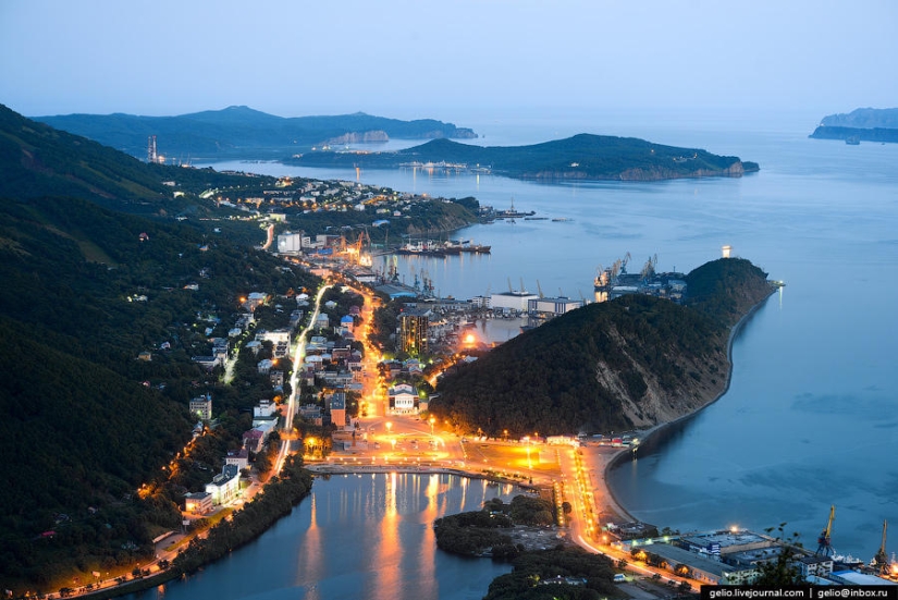 Petropavlovsk-Kamchatsky desde arriba