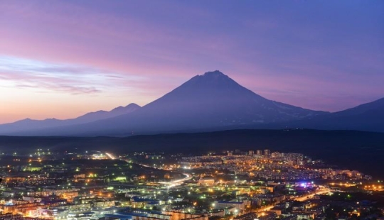 Petropavlovsk-Kamchatsky desde arriba