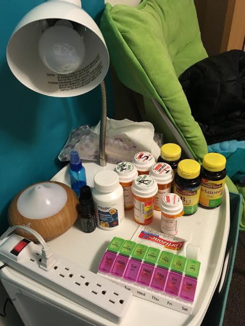 Photo project: what the bedside tables of chronic patients tell about Photo project: what the bedside tables of chronic patients tell about