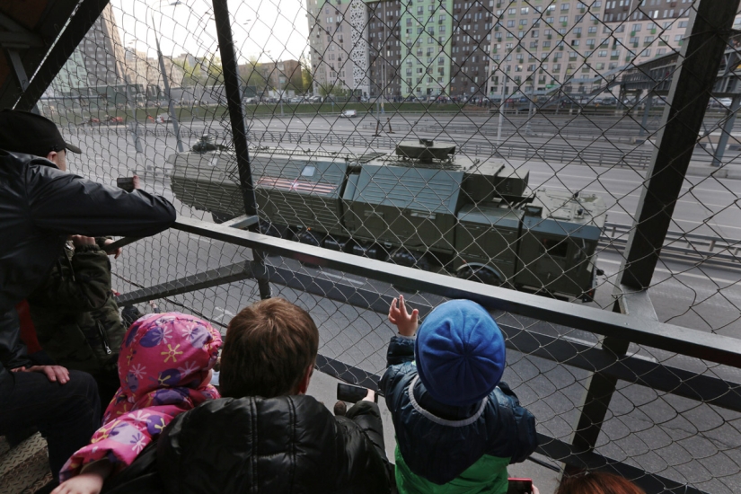 Photo report from the dress rehearsal of the Victory Parade