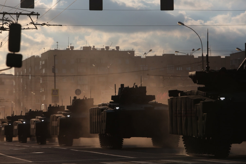 Photo report from the dress rehearsal of the Victory Parade