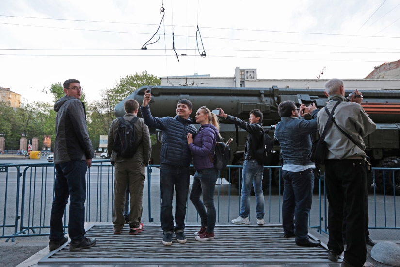 Photo report from the dress rehearsal of the Victory Parade